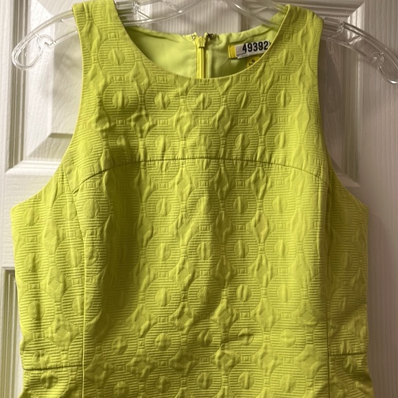 Banana Republic Milly Collection Lime Green Dress. Size 6. Gently worn. - Picture 8 of 16